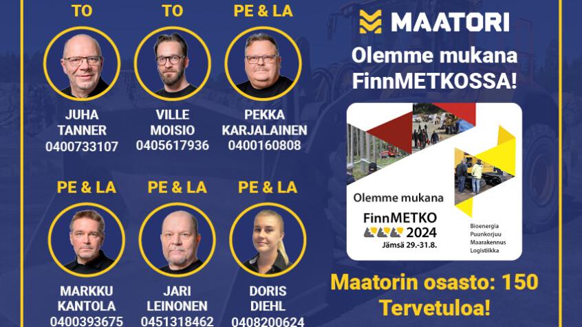 Maatori mukana FinnMETKOssa 2024!