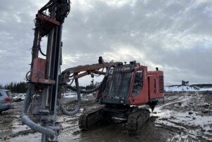 Sandvik DX780 poravaunu