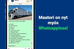 Maatori on nyt myös Whatsappissa