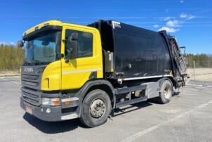 Scania P280 4x2-3900 + NTM KG-HL 14 m³ jätepakkari