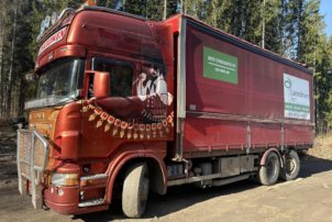 Scania R500 6x2 rättikapelli