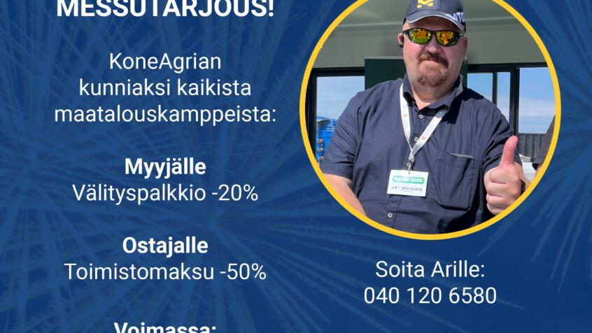 Maatorilta huimat messualennukset!