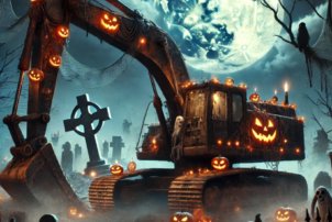 Hurja Halloween-tarjous kaivurikauppoihin!