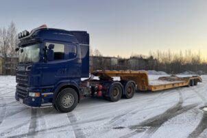 Scania R620 6x4 + Siimet T-390