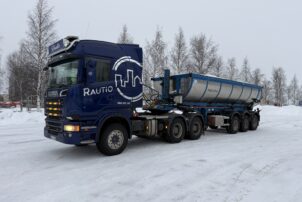 Scania R620 6X4 V8 + Norslep sorapuolikas