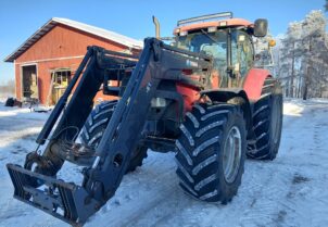 Case IH Puma 180 CVX Etukuormaajalla