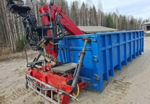 Romunkeräyslava V-Kran kouranosturilla