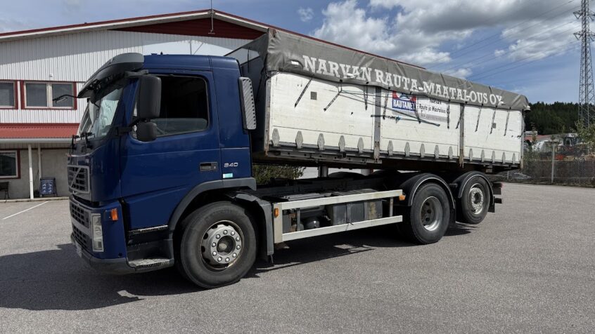 Paljonko käytetty sora- tai kippiauto maksaa?