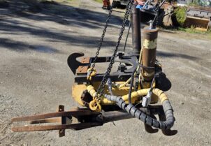 Engcon pihdeillä NTP-10