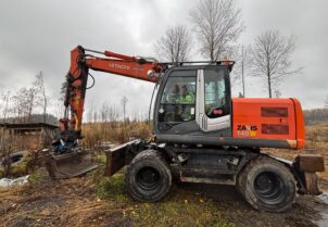 Hitachi Zaxis ZX140W-3